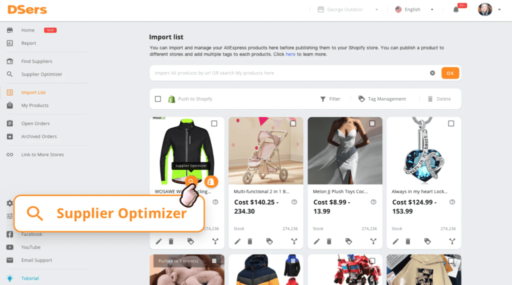 eCommerce Shopify app