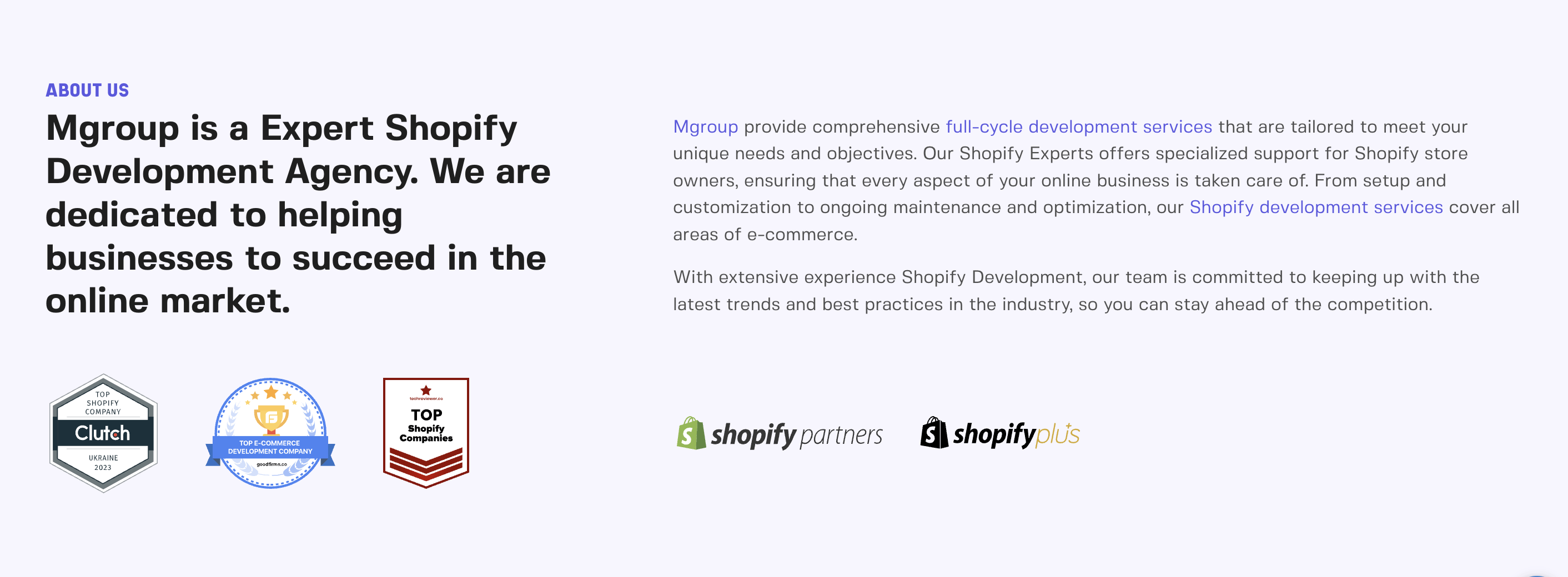 top shopify development companies