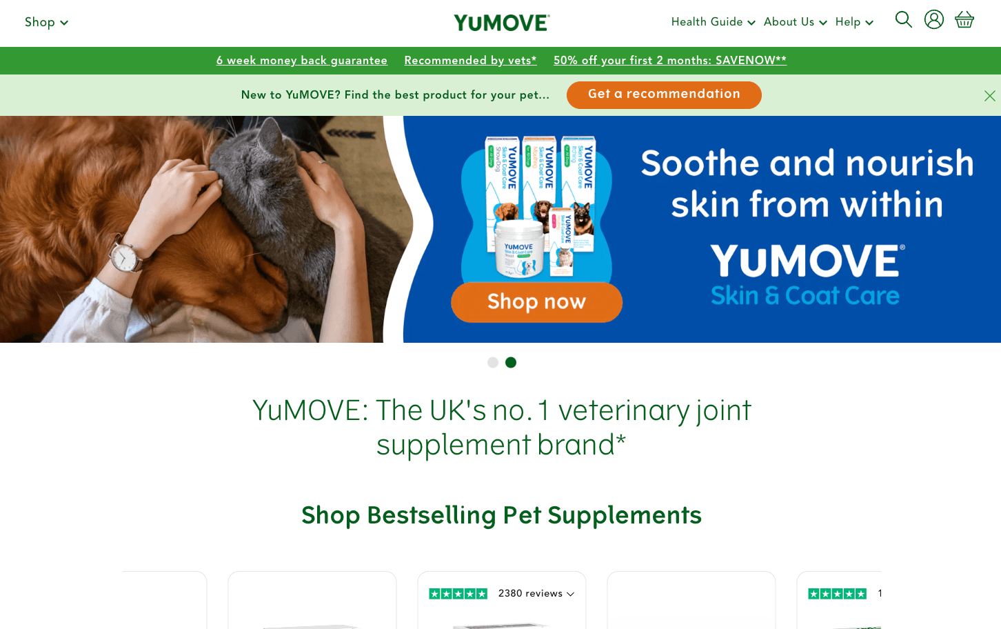 YuMove Shopify store