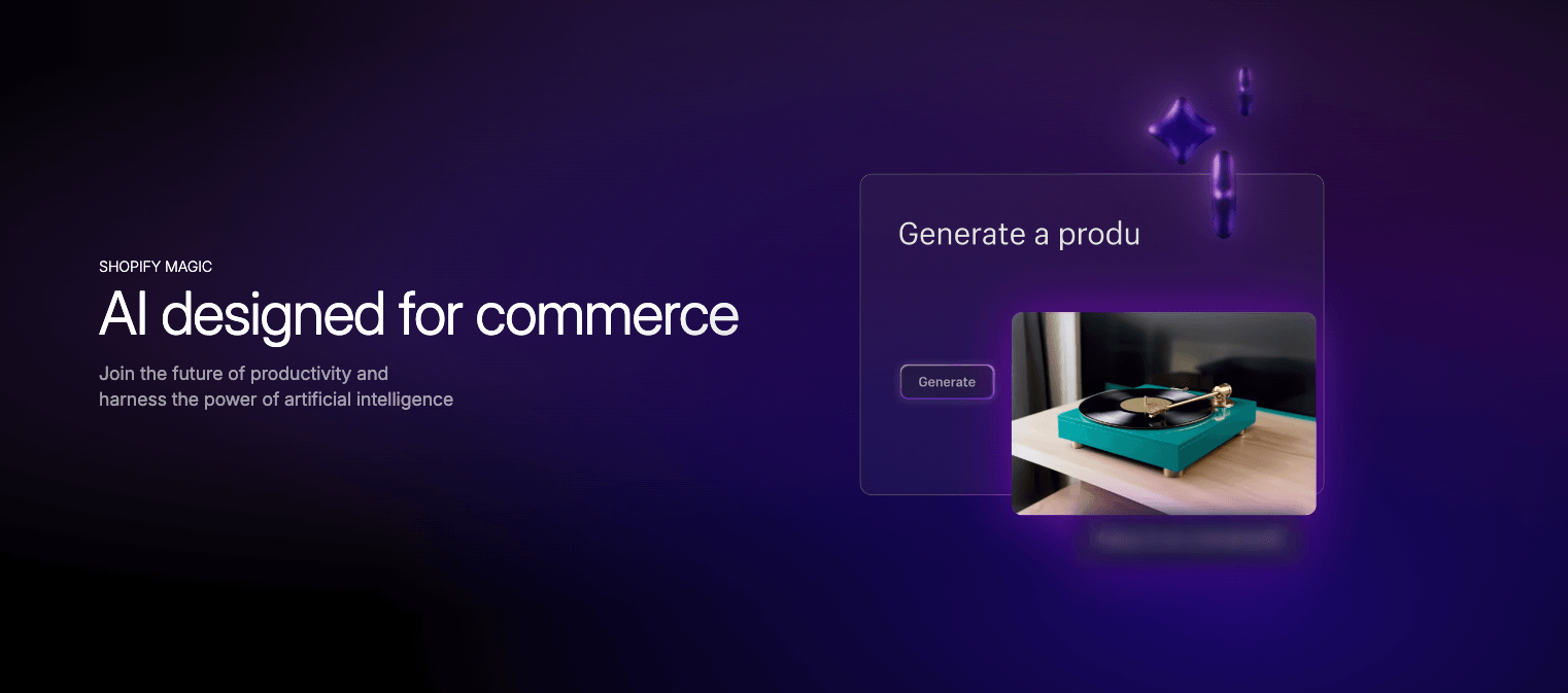 Shopify Magic AI