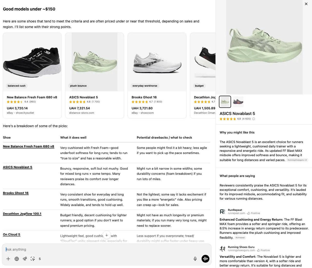 openai shoping