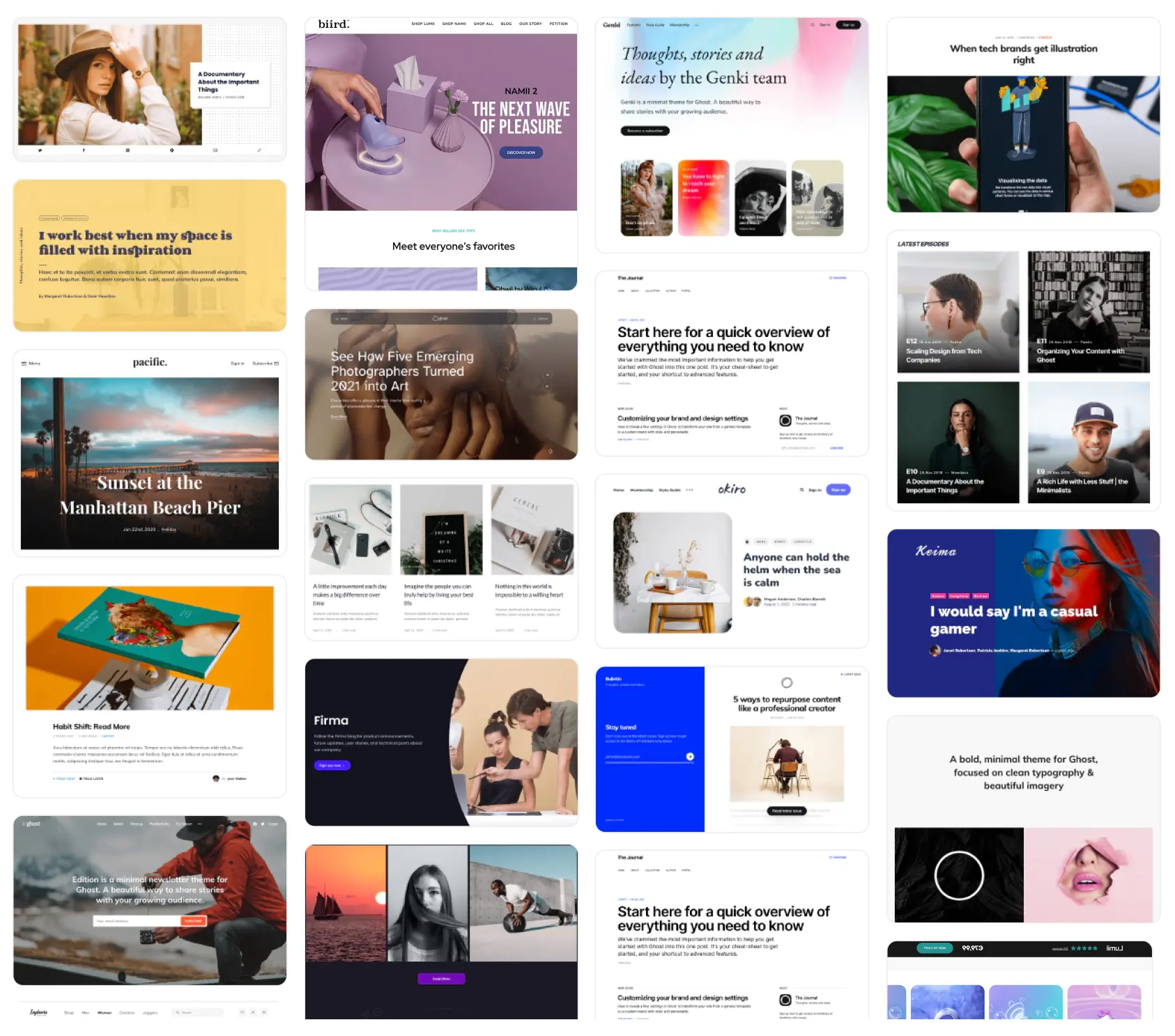 Why Go Beyond Default Themes?
