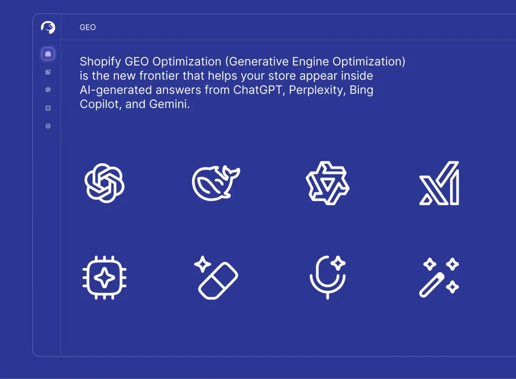 Shopify GEO Optimization (Generative Engine Optimization)