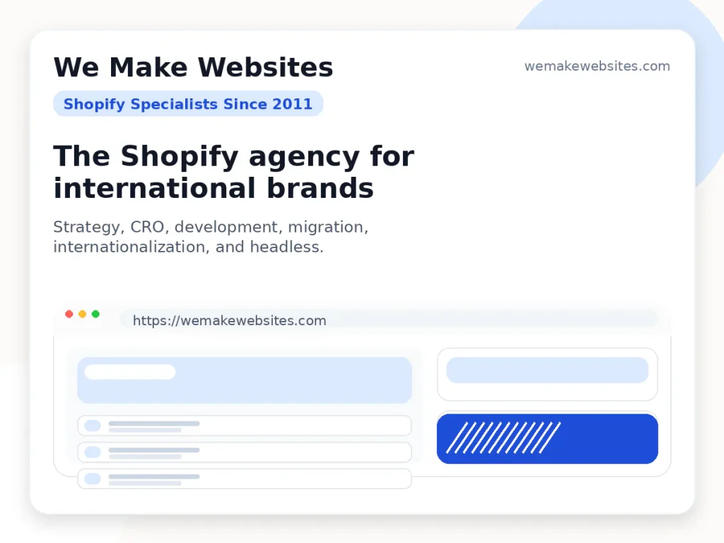 We Make Websites