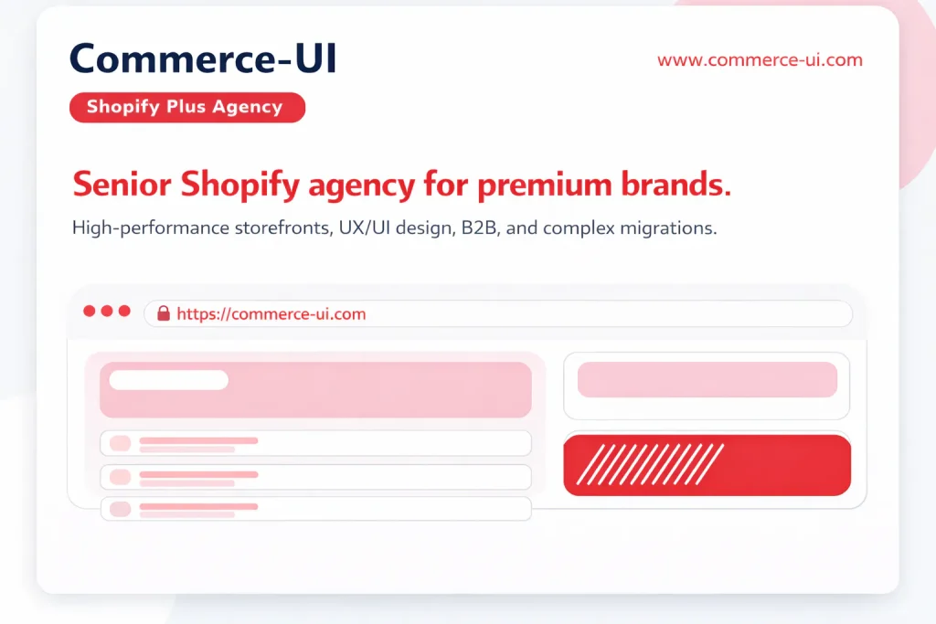 Commerce-UI Shopify Plus