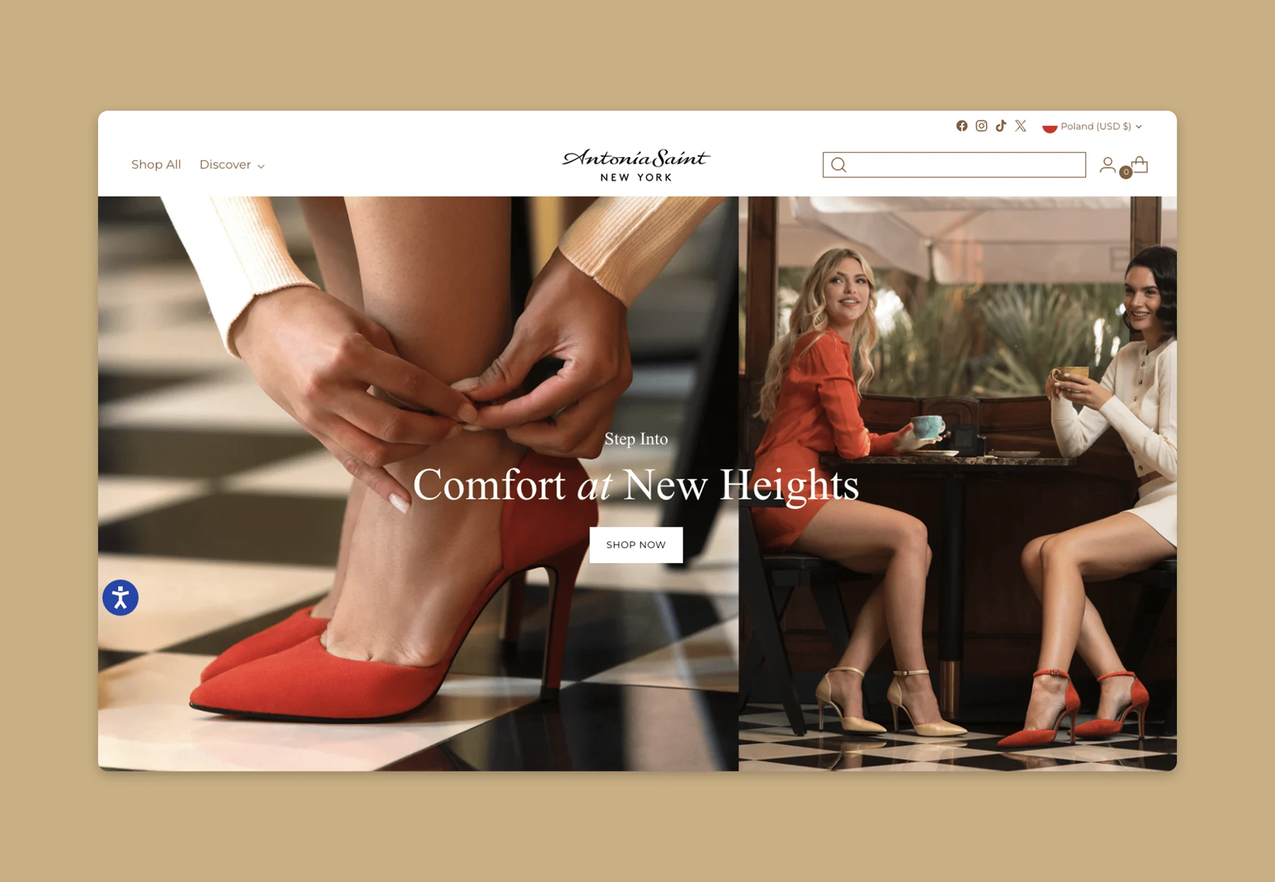SA 1 scaled - Antonia Saint New York - Shopify Footwear Store Development Antonia Saint New York – Shopify Footwear Store Development