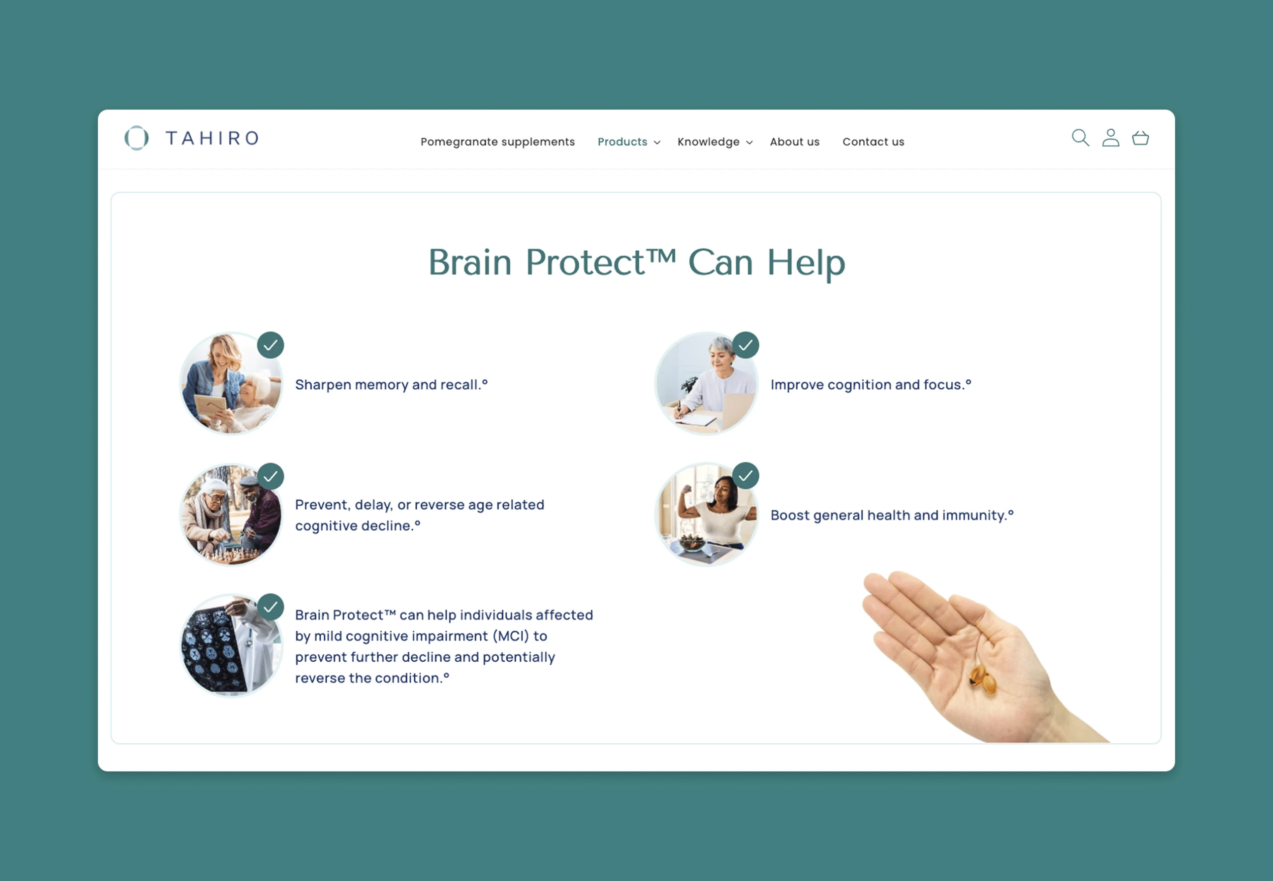 Tahiro – Shopify Store Development