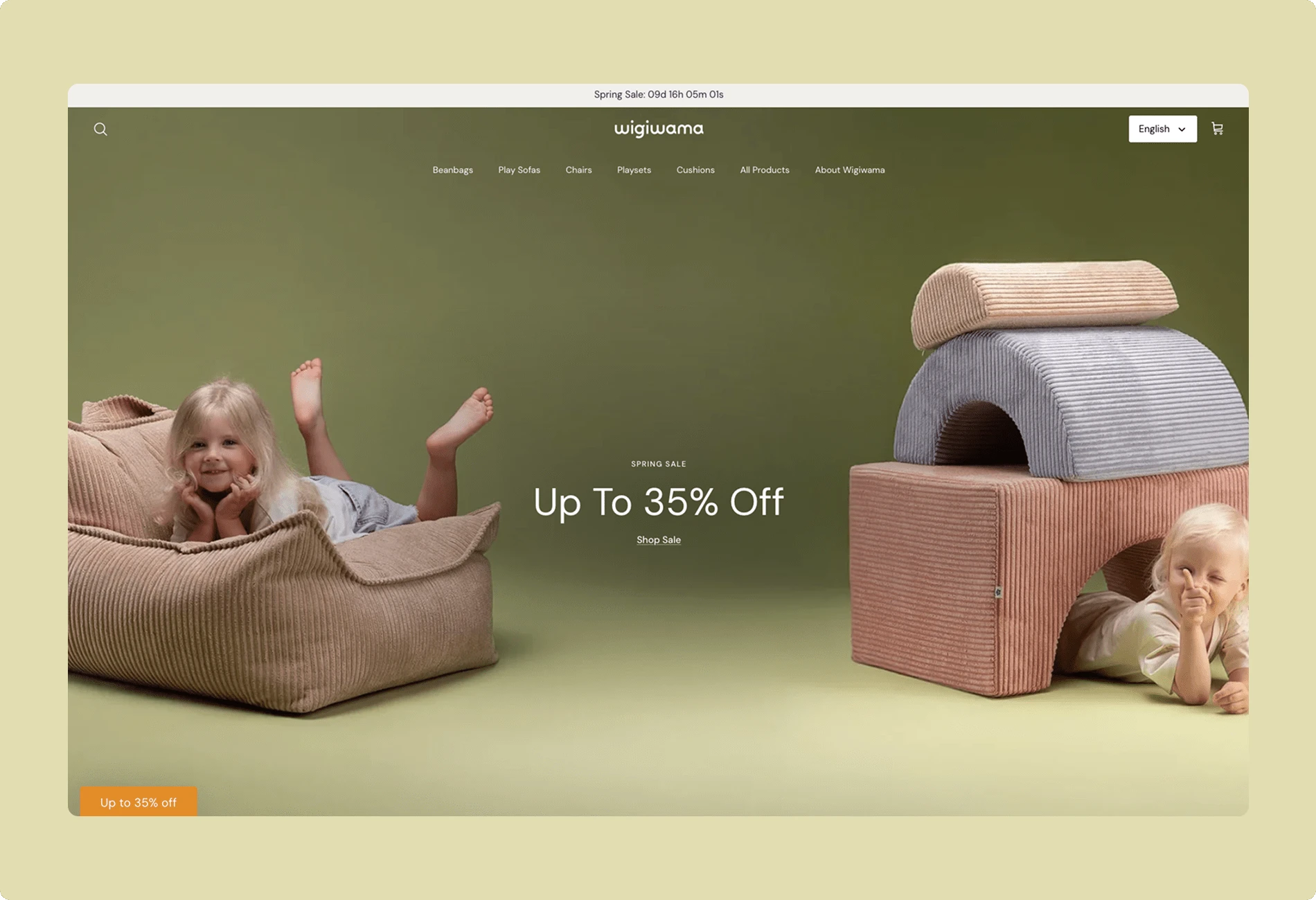 Wigiwama Shopify Store Optimization